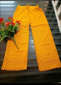 Chikankari work plazo 💛