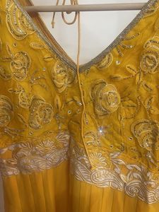 Vibrant Yellow Embroidered Kurta Set