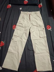 Khaki Cargo Pants