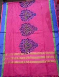 Beautiful Pink Embroidered Dupatta