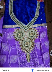 Fresh Purple Unstiched Suit