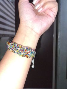 Braided Beaded Bracelet