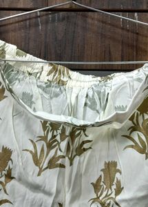 New Cream Printed Palazzo