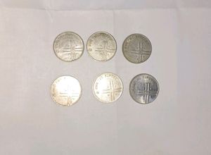 2 Ruppee Cross Coin
