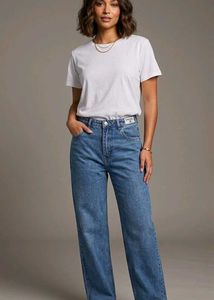 Chanel Classic Blue Denim Jeans