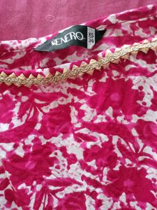 Beautiful kurti with sharara