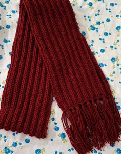 Crochet mikasa Scarf