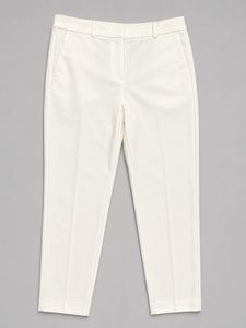 Classic White Trousers