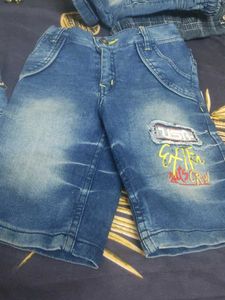 combo Kids Denim Shorts