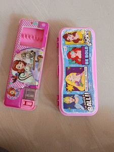 Kids' Princess Pencil Boxes (Set of 2)