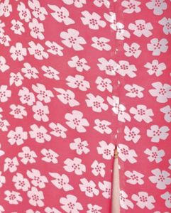 Floral Print Midi Skirt