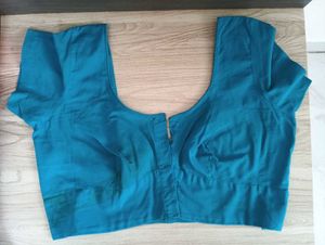 BLUE GEORGETTE SAREE