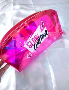 myglamm popxo Shiny Pink Makeup Pouch