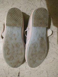 Girls White Mary Jane Shoes