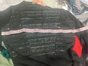 Black evening gown long