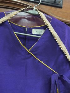 Elegant Purple Kurta Set with Dupatta
