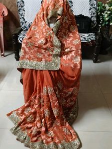 Elegant Embroidered saree