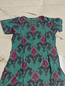 Patterned Casual Dress