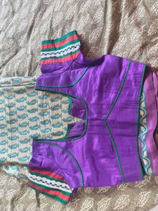 Paisley Print Saree with Blouse