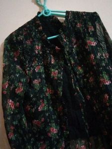Floral Print Jacket