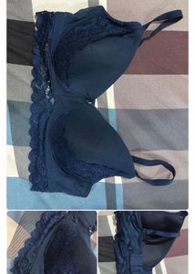 3 Lace Padded Bra 40c