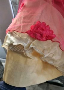 Pink Gown With Inner
