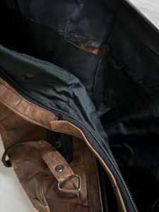 Patchwork Leather Hobo Bag