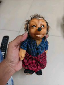 Vintage Hedgehog Plush Toy