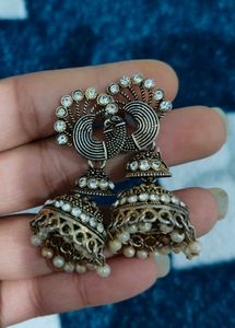 pearl choker set mang tika with2 jhumka ✨
