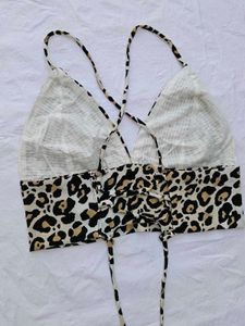 Leopard Print bralette top