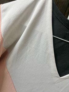 Stylish Color Block Midi Dress