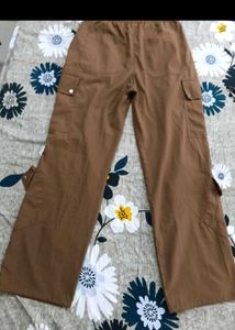 Brown Cargo Pants