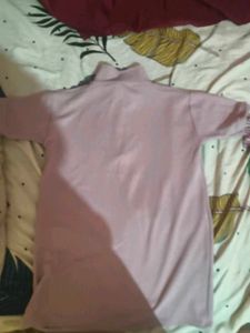 Light Purple Quarter Zip Top