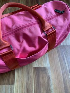 🌸 AspenSport Vibrant Pink &amp; Orange Duffel Bag 🌸