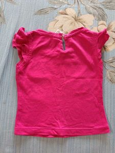 Cute Pink 'Stay Chic Girl' T-Shirt