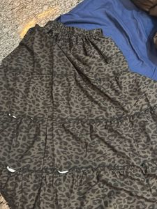 Shein Animal Print Tube Top