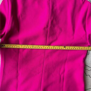 Hot Pink Mini Dress for vacation/ brunch/ classy