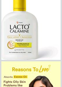 Lacto Calamine Face Lotion + Sunscreen