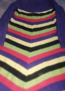 Striped Knit Dress kurti