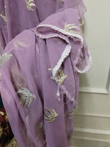 Lavender Embroidered Set