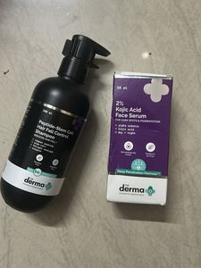 combo of The Derma Co. Shampoo & Serum Duo