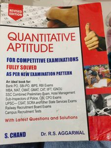 Quantitative Aptitude Book