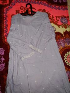 Stylish Grey Kurta