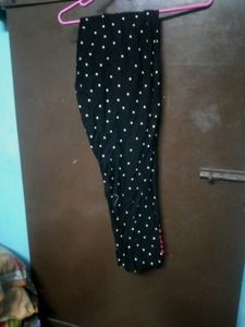 Black Polka Dot Palazzos