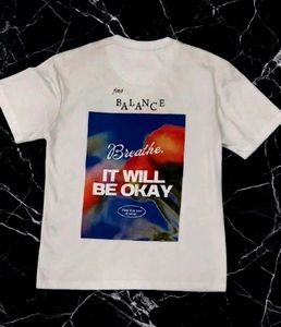 White Graphic T-Shirt