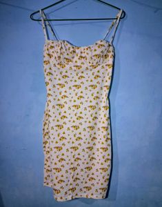 Cute Floral Mini Dress
