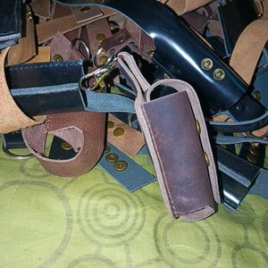 Leather Belt Pouch Accessory