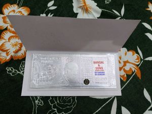 999 Silver 500 rs note for gifting ✨