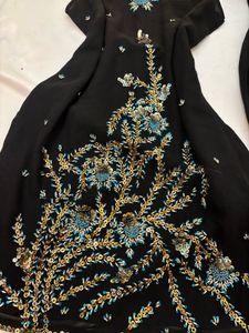Elegant y2k Black Kurta Set with Dupatta