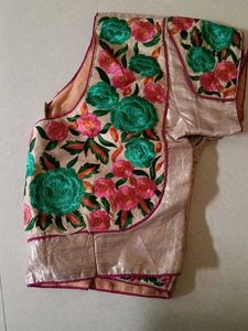 Embroidered Floral Blouse